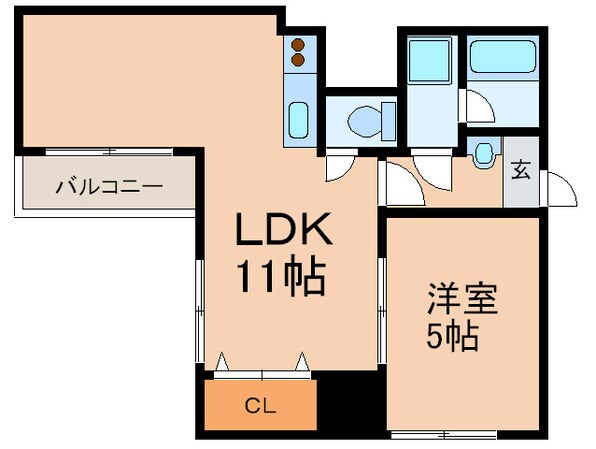 グレイス新栄の物件間取画像